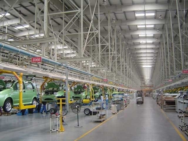Shaanxi Xianghelixin Automobile Sales Service Co., Ltd. productielijn van de fabrikant