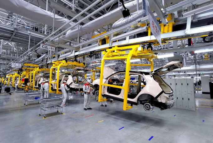 Shaanxi Xianghelixin Automobile Sales Service Co., Ltd. productielijn van de fabrikant